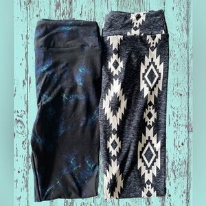 2Pack kids leggings. Size L/Xl fits age 5-8